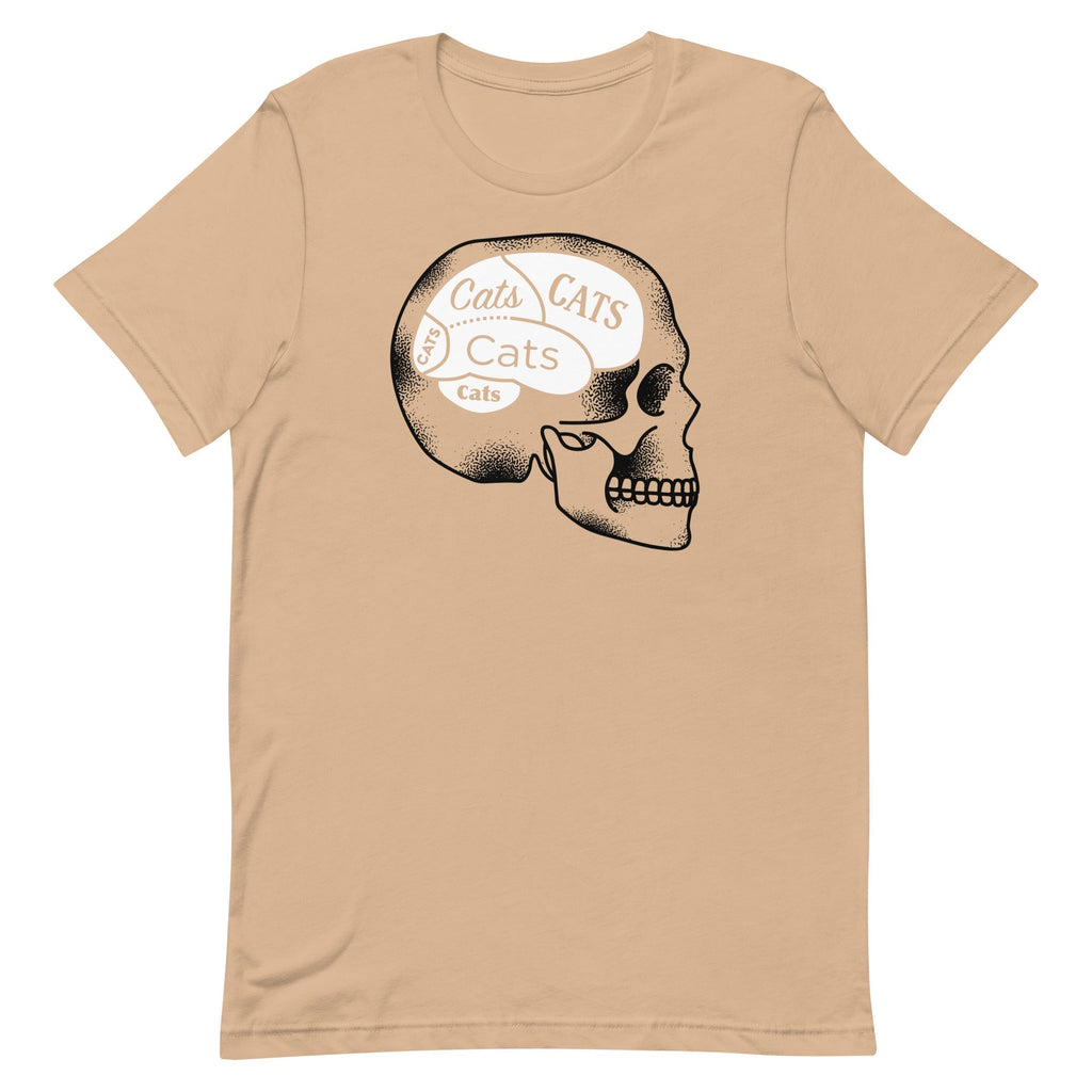 Cats On The Brain Men's Signature Tee Hoodie, Sweatshirt | CoreVibeTees.com (Image 4)