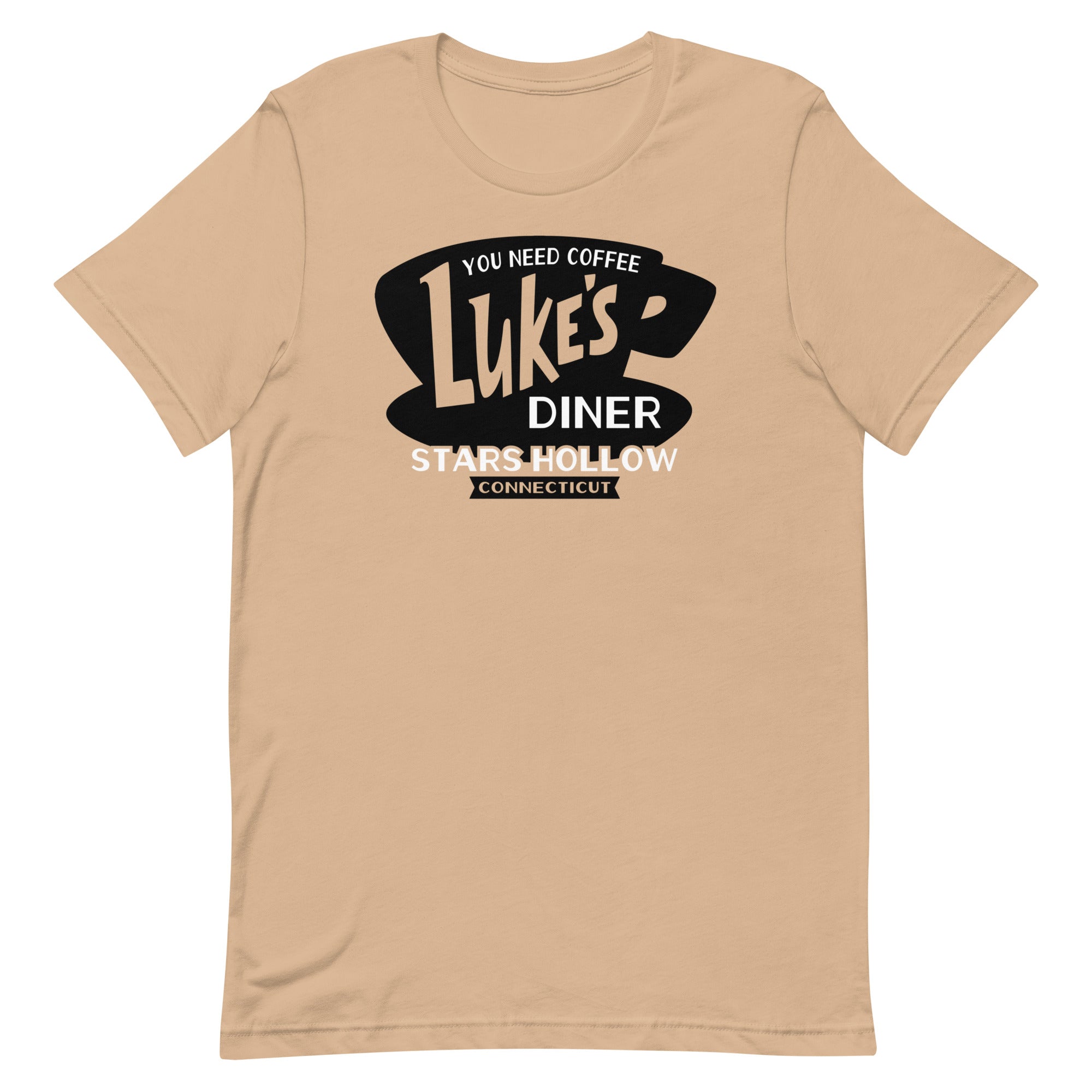 Luke's Diner Men's Signature Tee Hoodie, Sweatshirt | CoreVibeTees.com (Image 3)