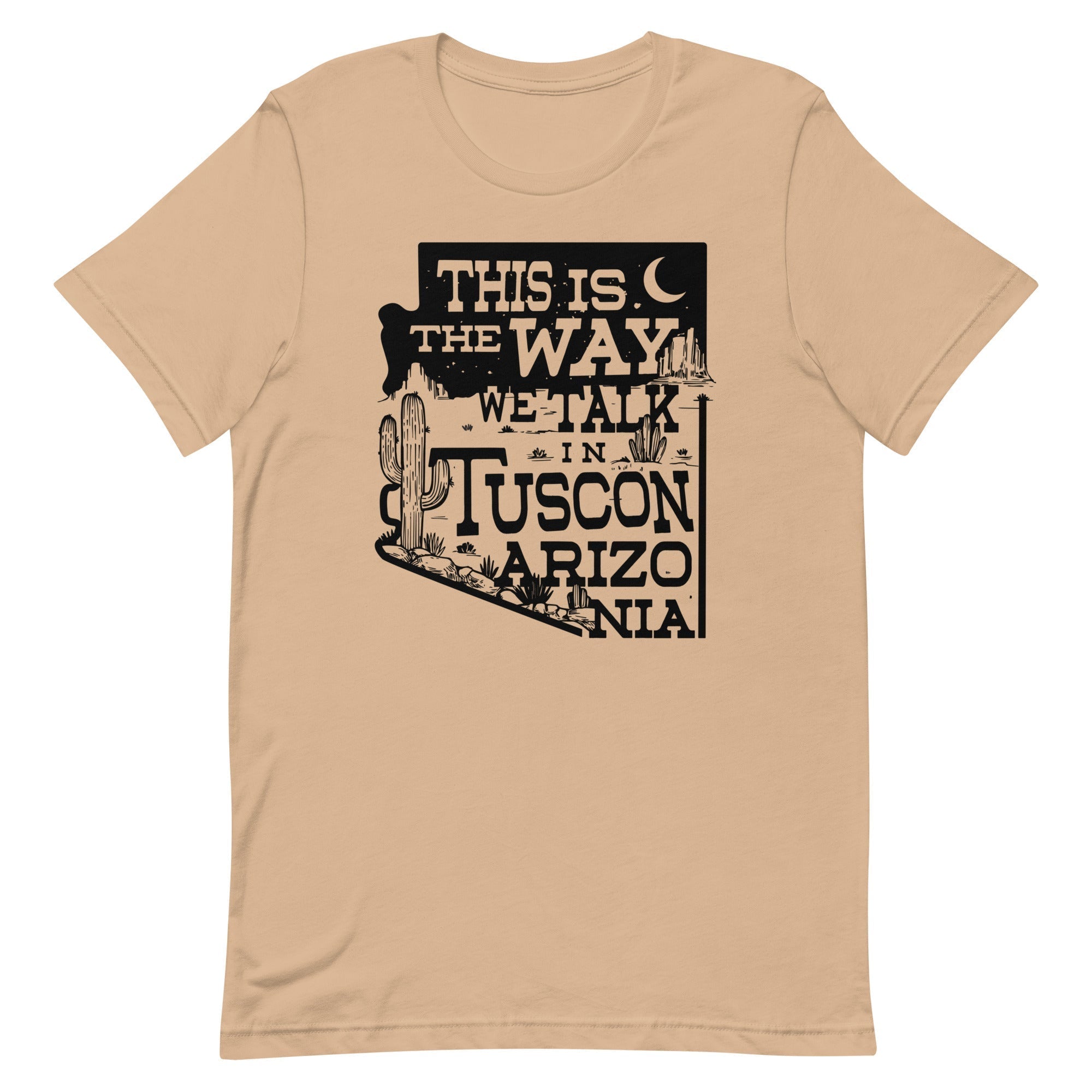 This Is The Way We Talk In Tuscon Arizonia Men's Signature Tee Hoodie, Sweatshirt | CoreVibeTees.com (Image 4)