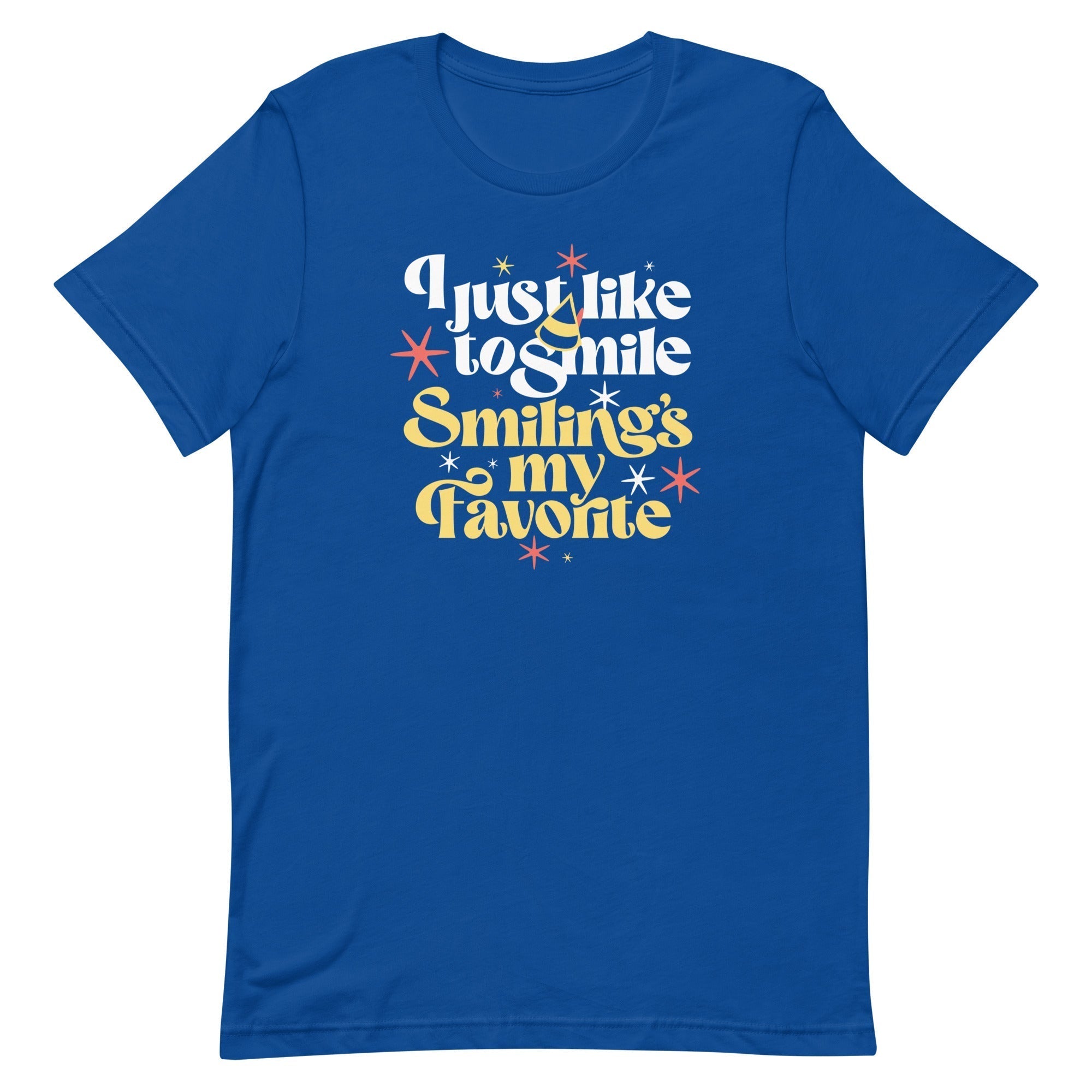 I Just Like To Smile Smiling's My Favorite Men's Signature Tee Hoodie, Sweatshirt | CoreVibeTees.com (Image 4)