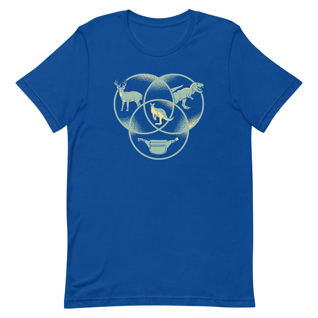 Kangaroo Venn Diagram Men's Signature Tee Hoodie, Sweatshirt | CoreVibeTees.com (Image 4)