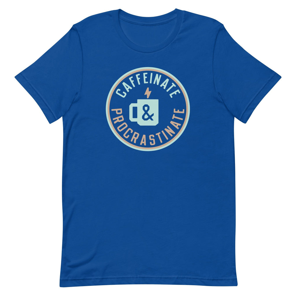 Caffeinate And Procrastinate Men's Signature Tee Hoodie, Sweatshirt | CoreVibeTees.com (Image 5)