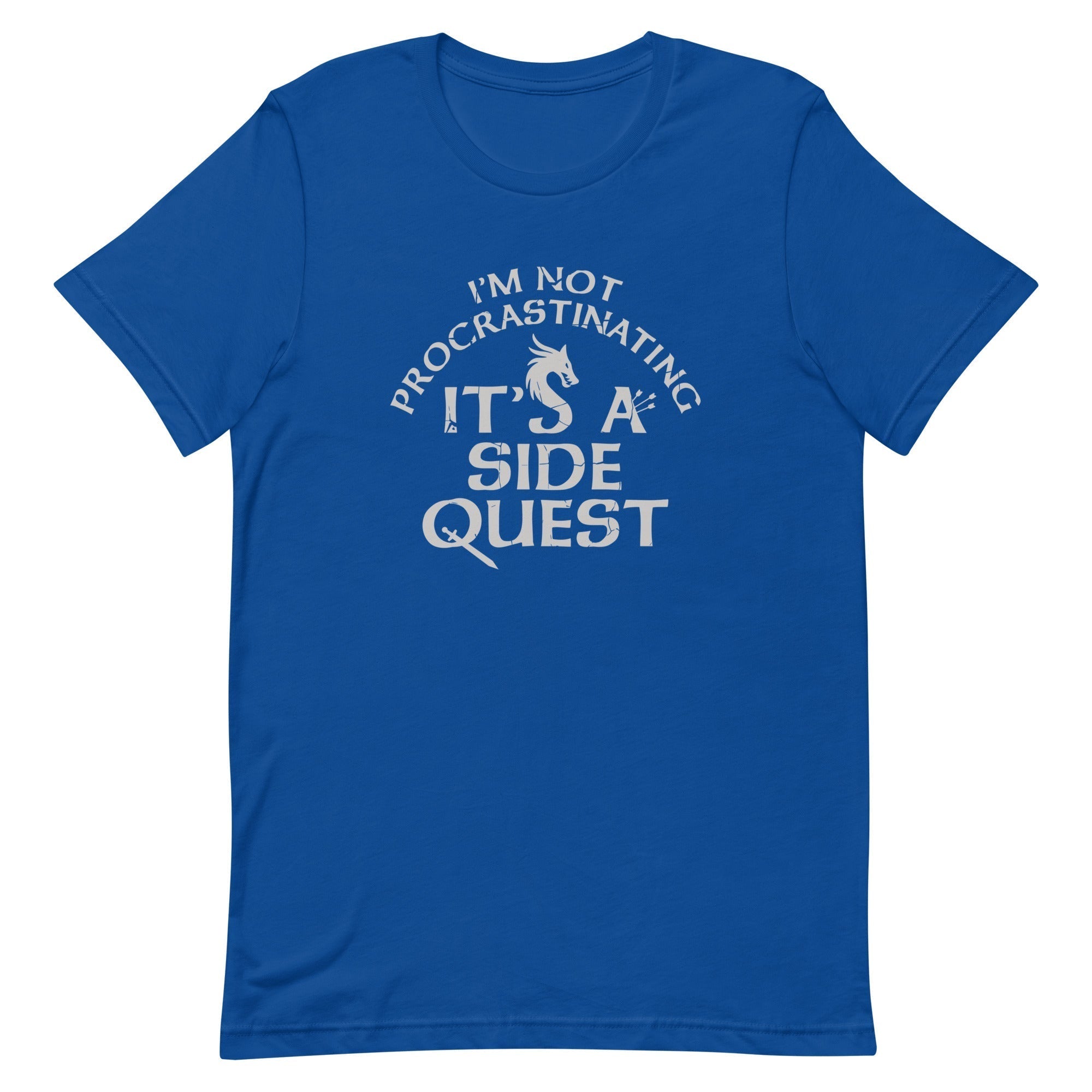I'm Not Procrastinating, It's A Side Quest Men's Signature Tee Hoodie, Sweatshirt | CoreVibeTees.com (Image 3)