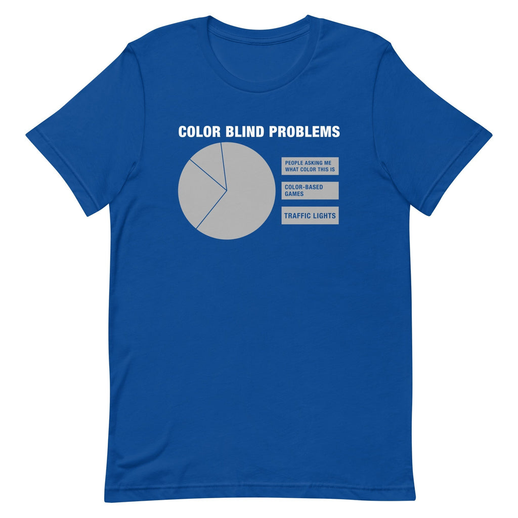 Color Blind Problems Men's Signature Tee Hoodie, Sweatshirt | CoreVibeTees.com (Image 5)