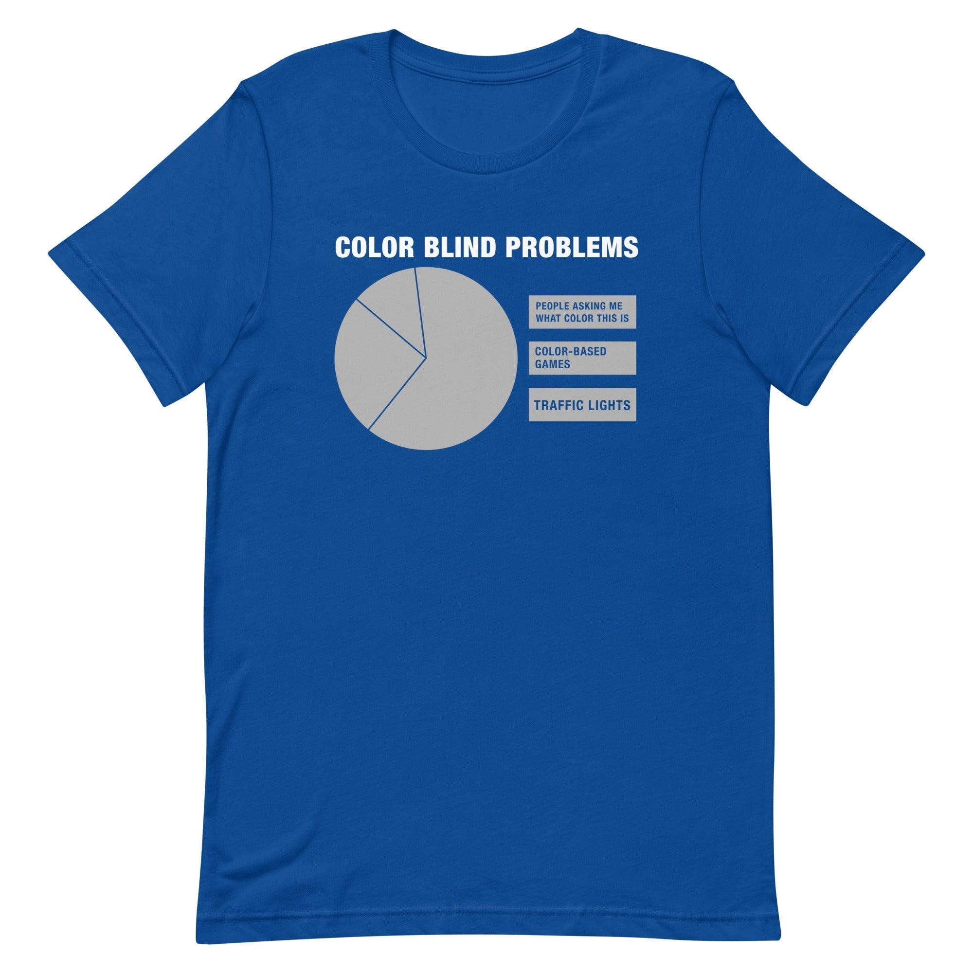 Color Blind Problems Men's Signature Tee Hoodie, Sweatshirt | CoreVibeTees.com (Image 5)