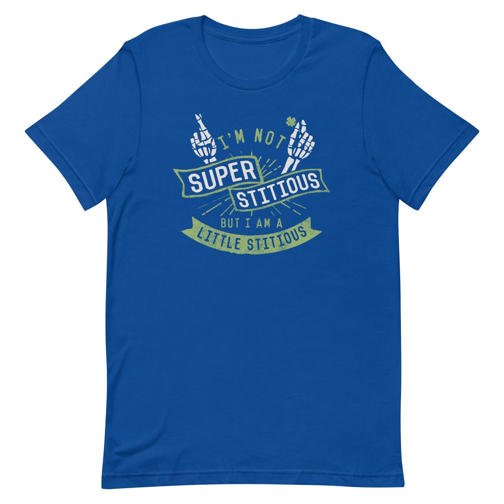 I'm Not Superstitious, But I Am A Little Stitious Men's Signature Tee Hoodie, Sweatshirt | CoreVibeTees.com (Image 5)