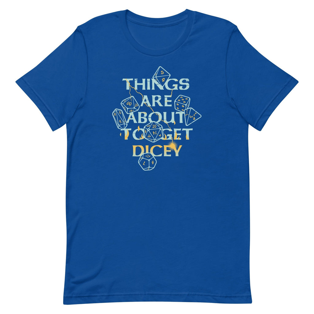 Things Are About To Get Dicey Men's Signature Tee Hoodie, Sweatshirt | CoreVibeTees.com (Image 5)