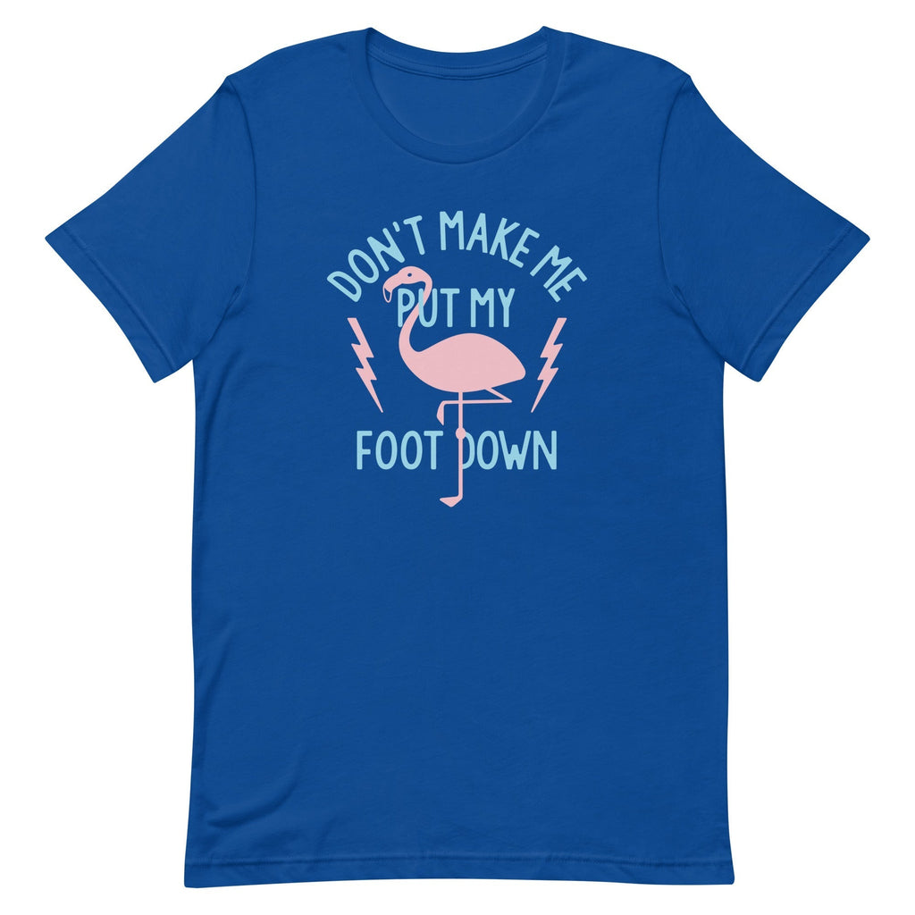 Don't Make Me Put My Foot Down Men's Signature Tee Hoodie, Sweatshirt | CoreVibeTees.com (Image 4)