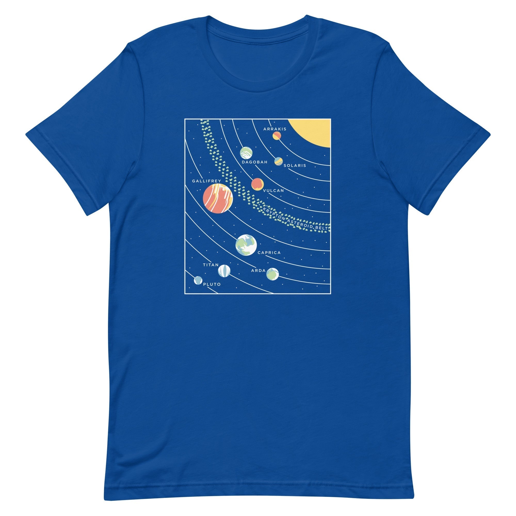 9 Planets Men's Signature Tee Hoodie, Sweatshirt | CoreVibeTees.com (Image 5)