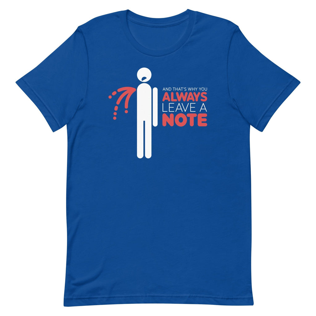 Always Leave A Note Men's Signature Tee Hoodie, Sweatshirt | CoreVibeTees.com (Image 5)