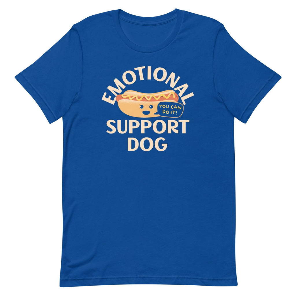 Emotional Support Dog Men's Signature Tee Hoodie, Sweatshirt | CoreVibeTees.com (Image 5)