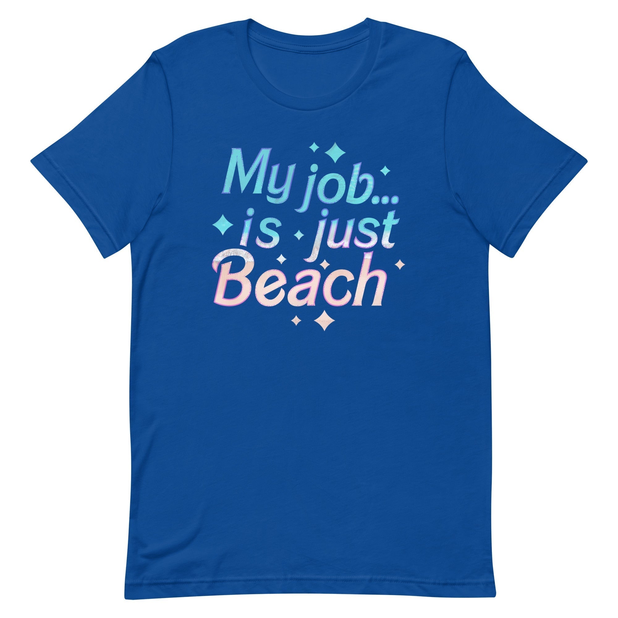 My Job Is Just Beach Men's Signature Tee Hoodie, Sweatshirt | CoreVibeTees.com (Image 5)