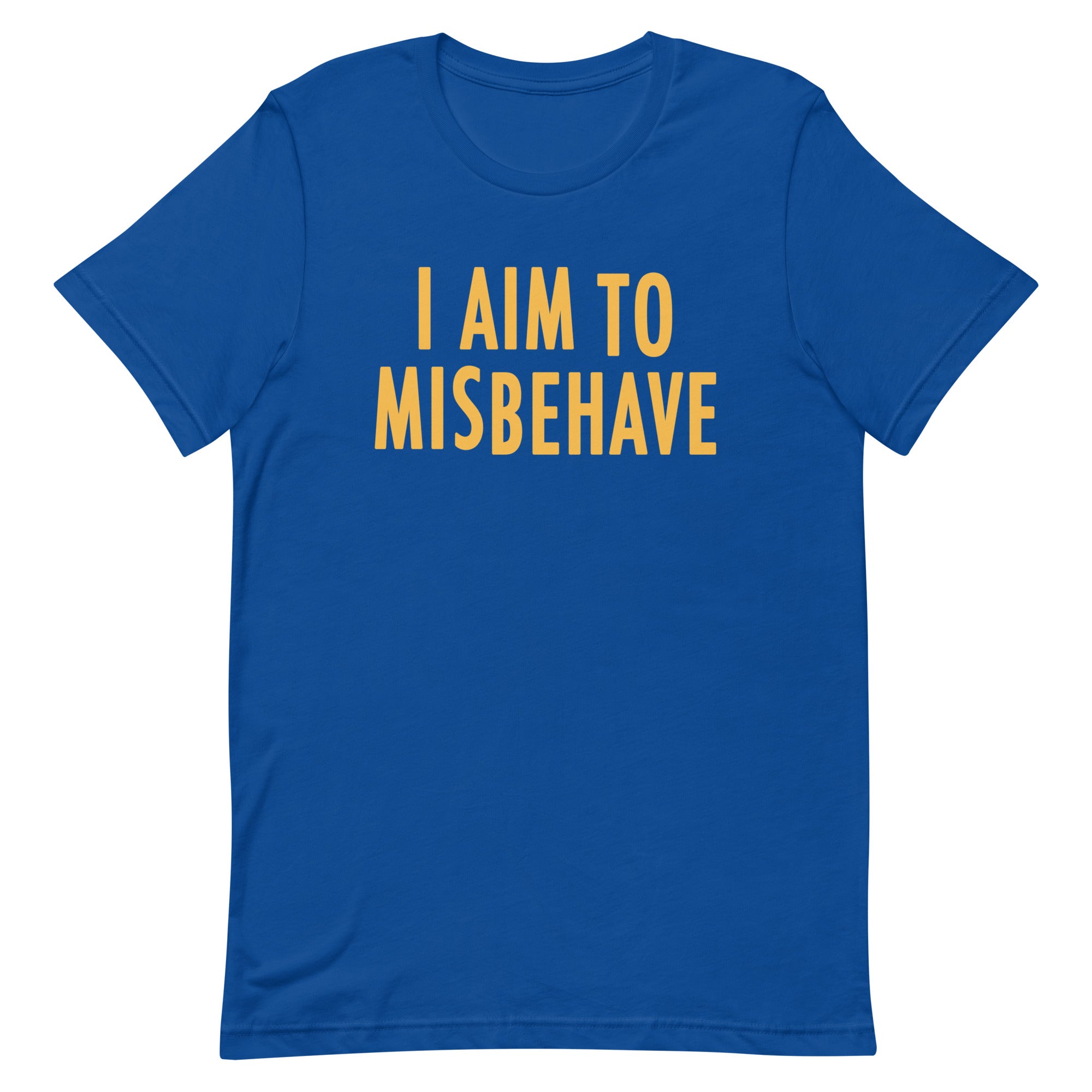 I Aim To Misbehave Men's Signature Tee Hoodie, Sweatshirt | CoreVibeTees.com (Image 4)