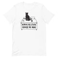 Humans Are Stupid Men's Signature Tee Hoodie, Sweatshirt | CoreVibeTees.com (Image 1)