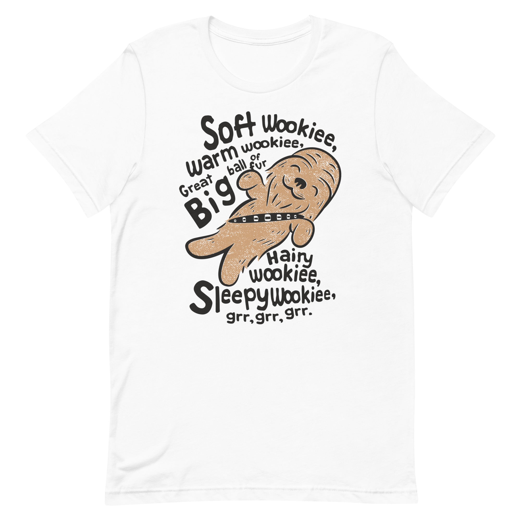 Soft Wookiee, Warm Wookiee Men's Signature Tee Hoodie, Sweatshirt | CoreVibeTees.com (Image 3)