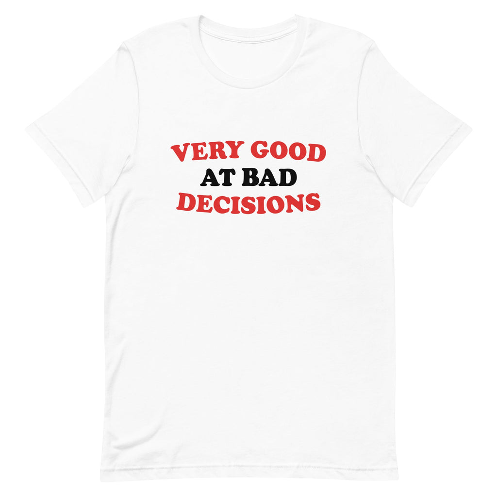 Very Good At Bad Decisions Men's Signature Tee Hoodie, Sweatshirt | CoreVibeTees.com (Image 5)