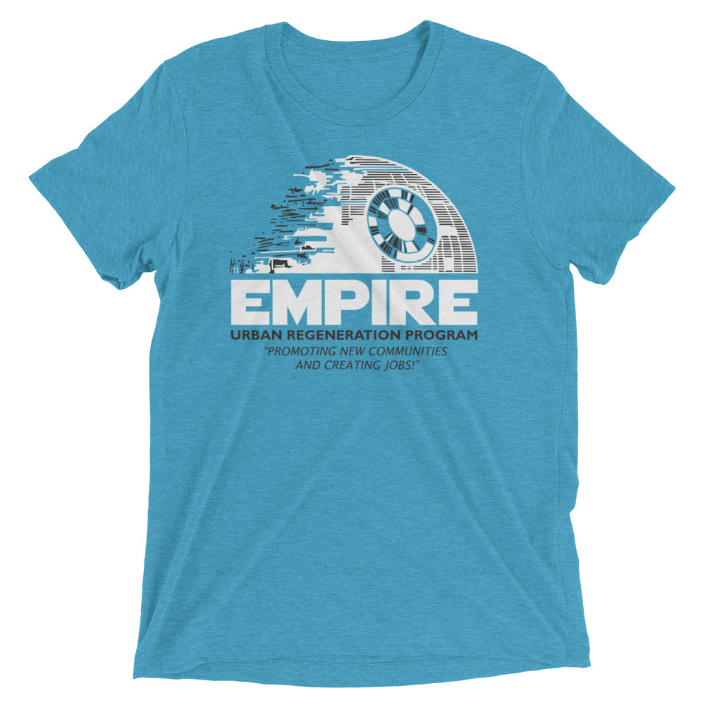 Empire Urban Regeneration Men's Tri-Blend Tee Hoodie, Sweatshirt | CoreVibeTees.com (Image 3)
