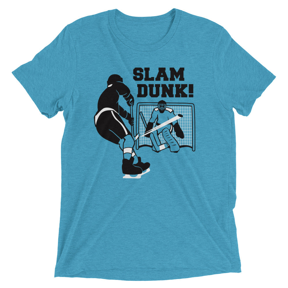 Slam Dunk! Men's Tri-Blend Tee Hoodie, Sweatshirt | CoreVibeTees.com (Image 1)