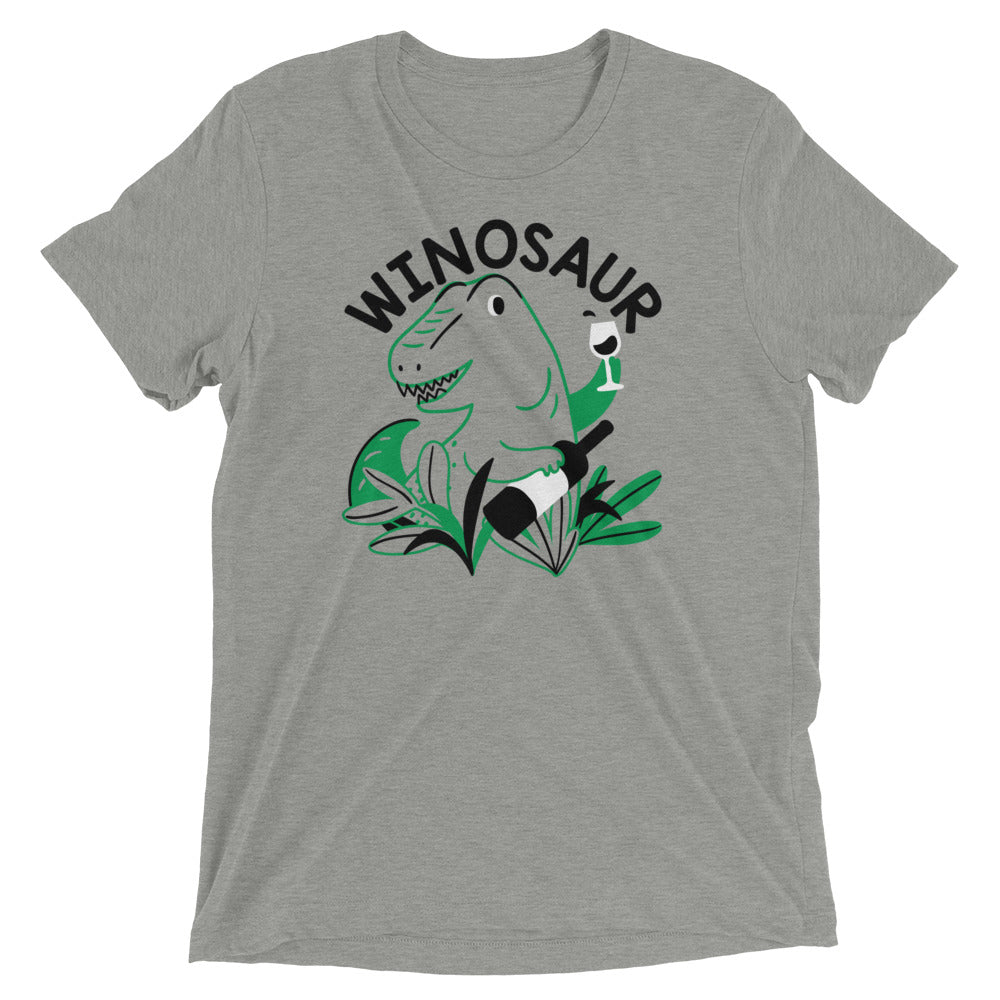 Winosaur Men's Tri-Blend Tee Hoodie, Sweatshirt | CoreVibeTees.com (Image 1)