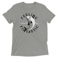 Feeling Fintastic Men's Tri-Blend Tee Hoodie, Sweatshirt | CoreVibeTees.com (Image 1)