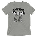 Cat-Cat Men's Tri-Blend Tee Hoodie, Sweatshirt | CoreVibeTees.com (Image 1)