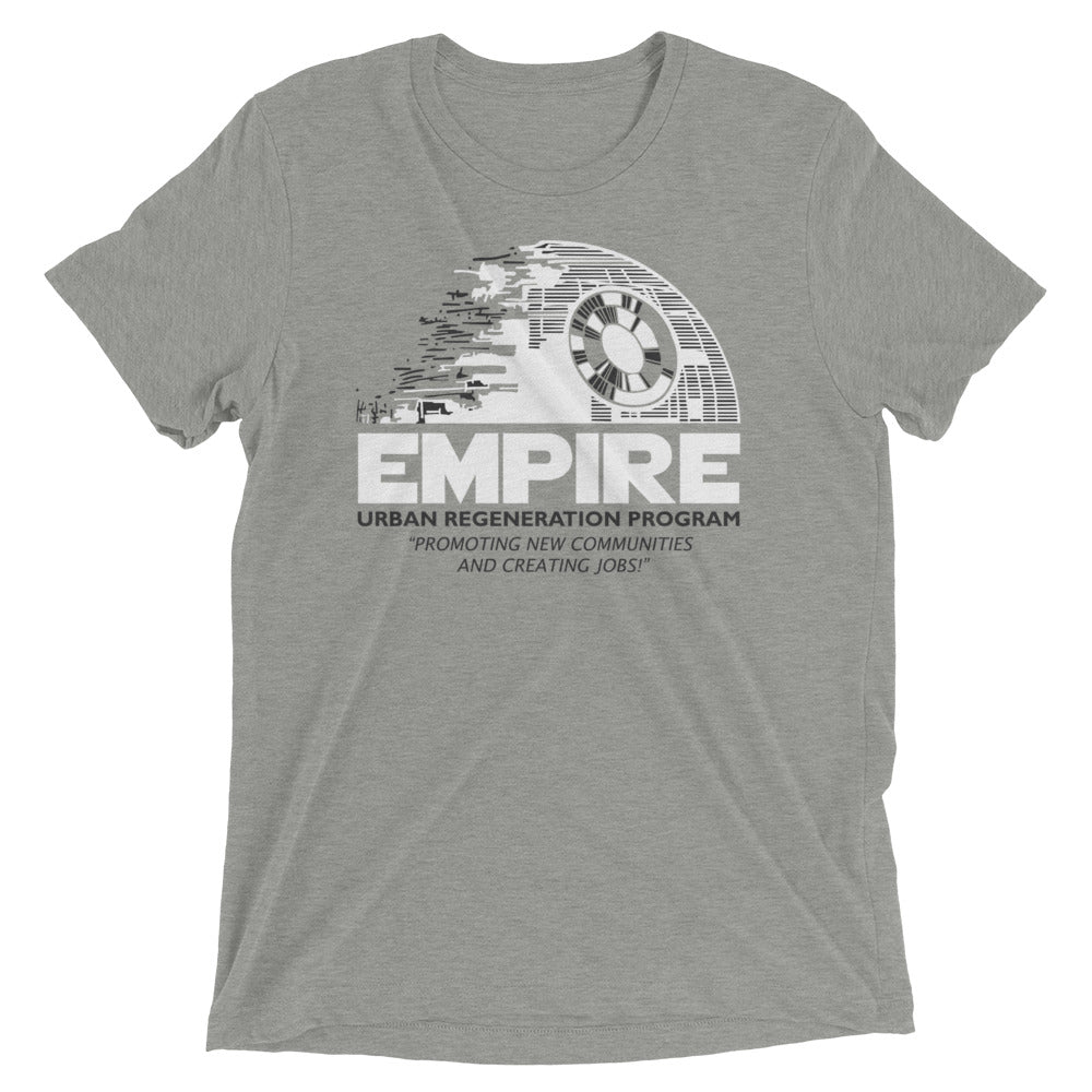 Empire Urban Regeneration Men's Tri-Blend Tee Hoodie, Sweatshirt | CoreVibeTees.com (Image 1)