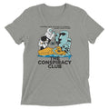 The Conspiracy Club Men's Tri-Blend Tee Hoodie, Sweatshirt | CoreVibeTees.com (Image 1)