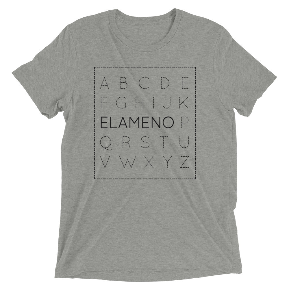 Elameno Men's Tri-Blend Tee Hoodie, Sweatshirt | CoreVibeTees.com (Image 4)