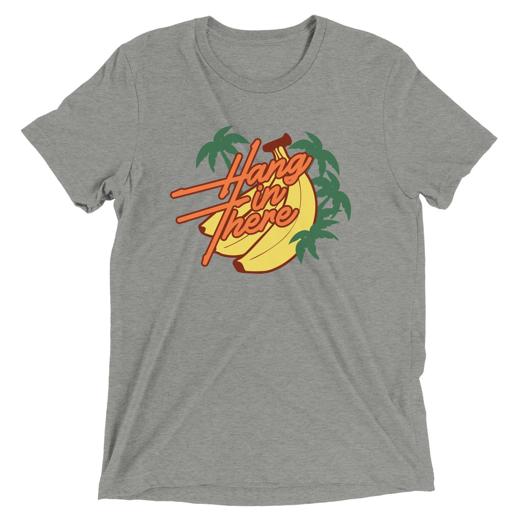 Hang In There Men's Tri-Blend Tee Hoodie, Sweatshirt | CoreVibeTees.com (Image 4)