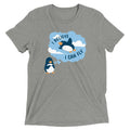 I Believe I Can Fly Men's Tri-Blend Tee Hoodie, Sweatshirt | CoreVibeTees.com (Image 1)