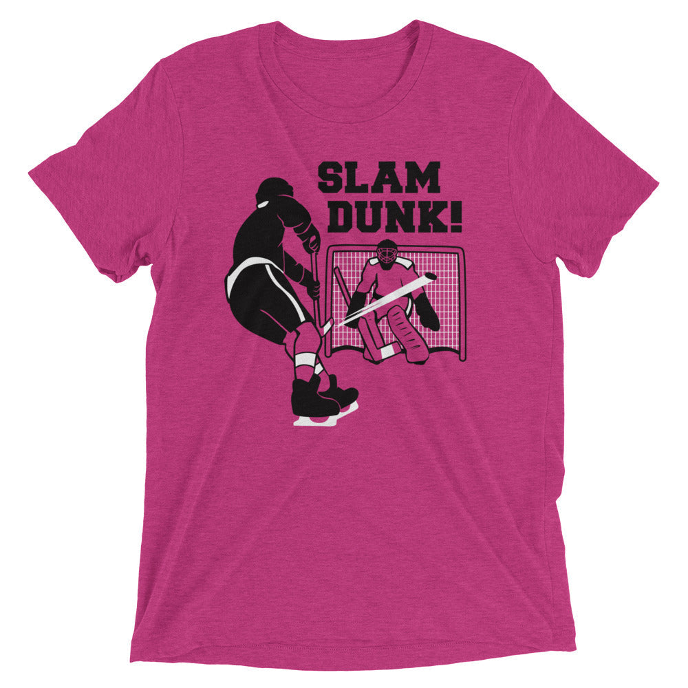 Slam Dunk! Men's Tri-Blend Tee Hoodie, Sweatshirt | CoreVibeTees.com (Image 2)