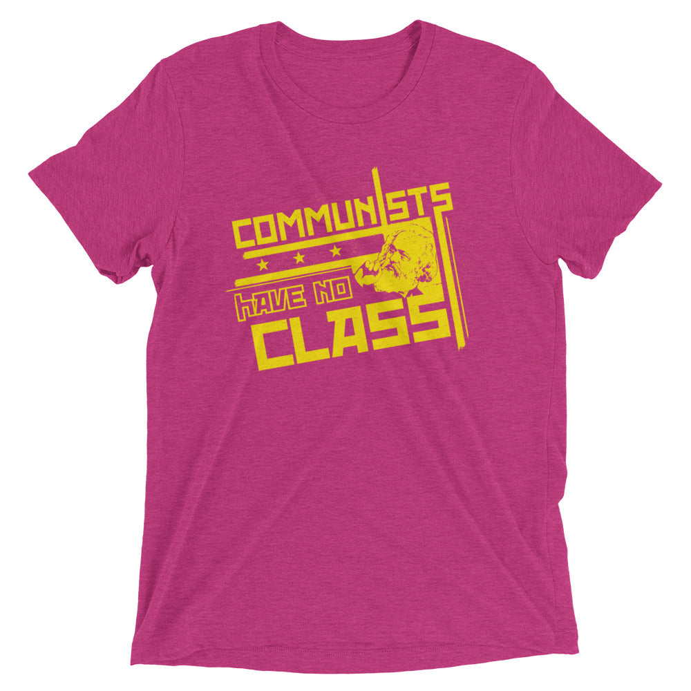 Communists Have No Class Men's Tri-Blend Tee Hoodie, Sweatshirt | CoreVibeTees.com (Image 1)