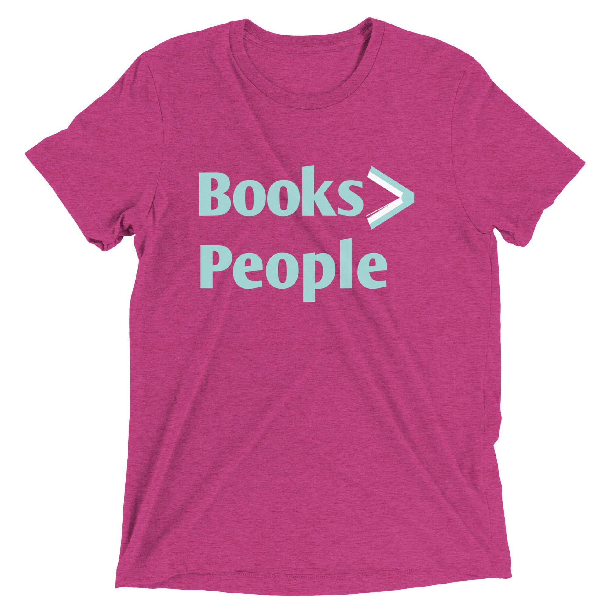 Books>People Men's Tri-Blend Tee Hoodie, Sweatshirt | CoreVibeTees.com (Image 4)