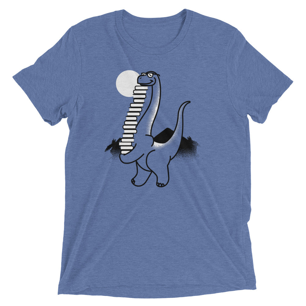 Bookosaurus Men's Tri-Blend Tee Hoodie, Sweatshirt | CoreVibeTees.com (Image 2)