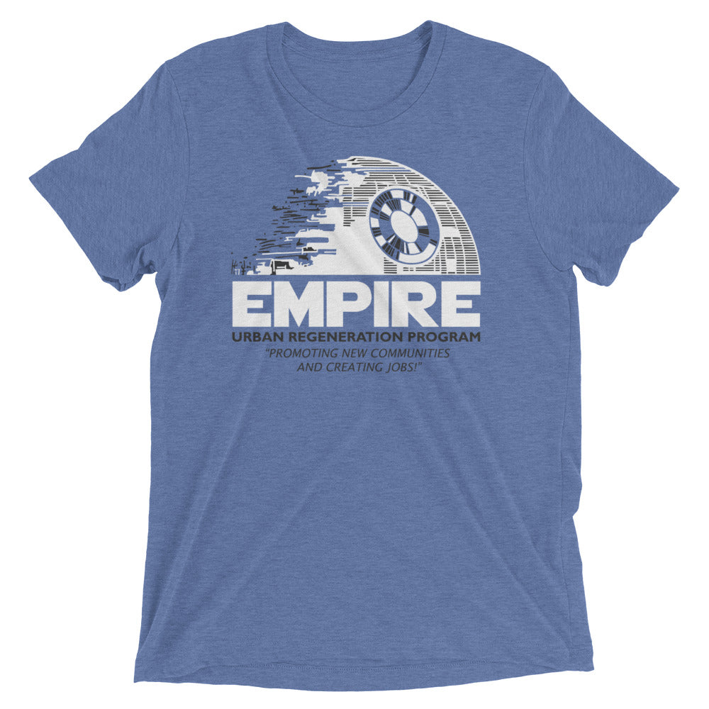 Empire Urban Regeneration Men's Tri-Blend Tee Hoodie, Sweatshirt | CoreVibeTees.com (Image 2)