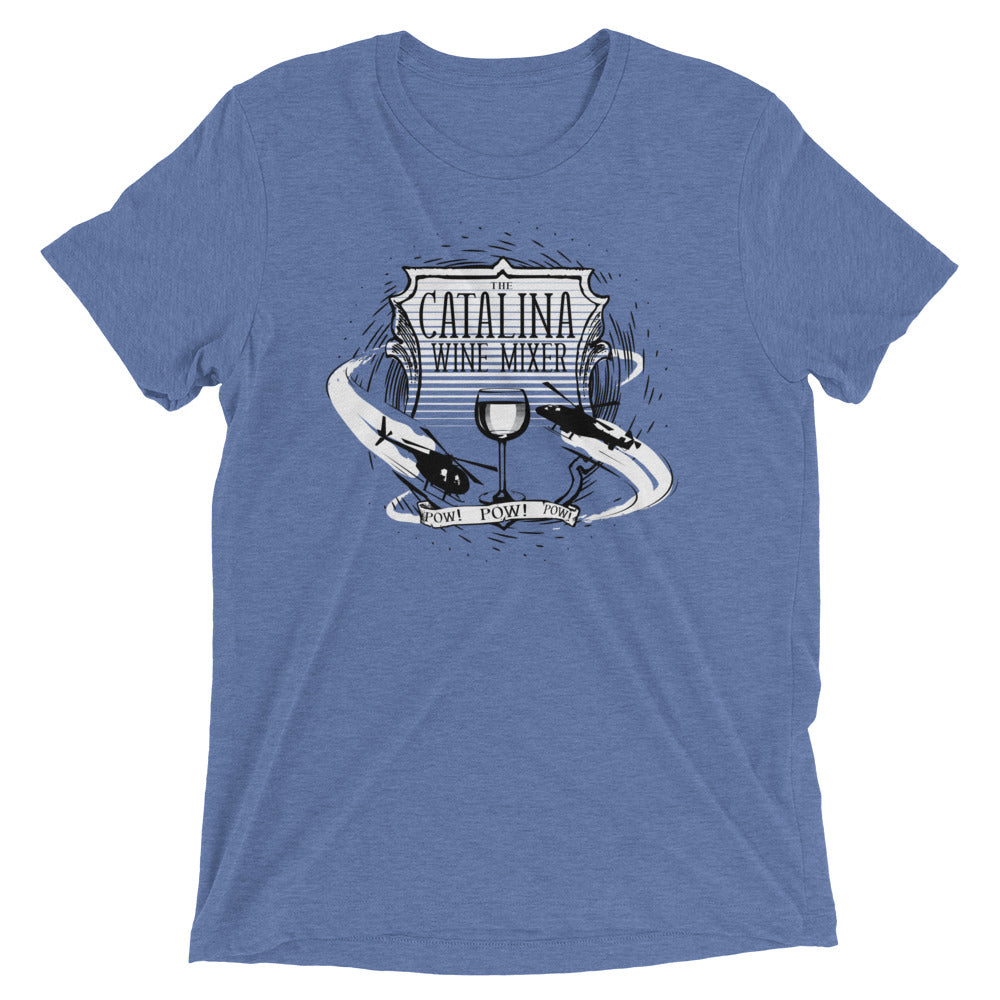 The Catalina Wine Mixer Men's Tri-Blend Tee Hoodie, Sweatshirt | CoreVibeTees.com (Image 1)