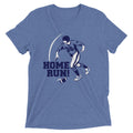 Home Run! Men's Tri-Blend Tee Hoodie, Sweatshirt | CoreVibeTees.com (Image 1)