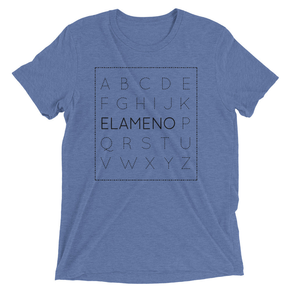 Elameno Men's Tri-Blend Tee Hoodie, Sweatshirt | CoreVibeTees.com (Image 2)