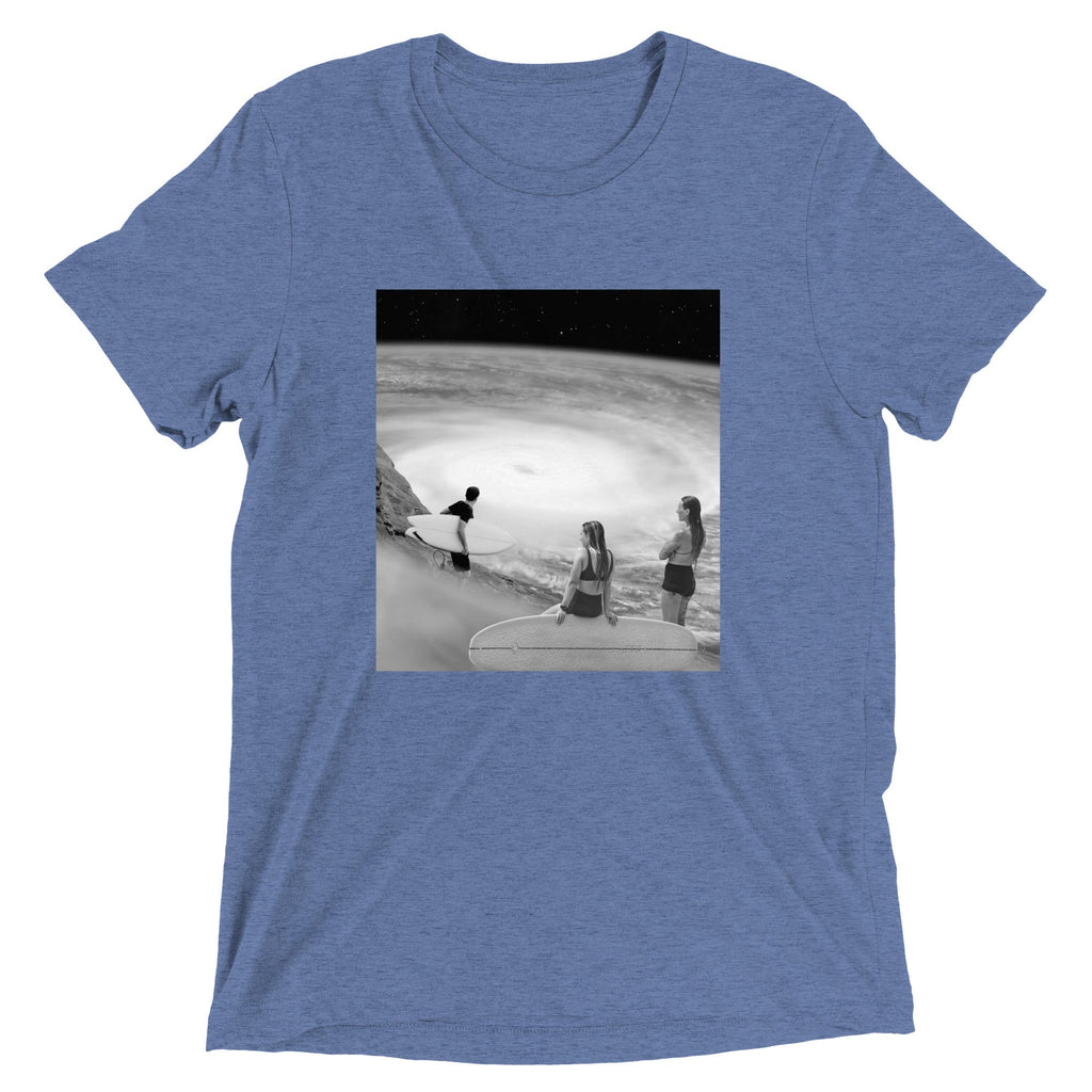 Surf's Up Men's Tri-Blend Tee Hoodie, Sweatshirt | CoreVibeTees.com (Image 5)