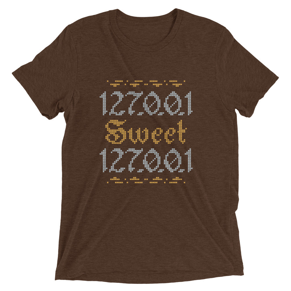 127001 Sweet 127001 Men's Tri-Blend Tee Hoodie, Sweatshirt | CoreVibeTees.com (Image 4)