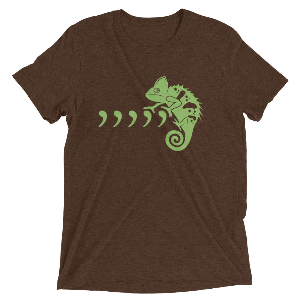 Comma Chameleon Men's Tri-Blend Tee Hoodie, Sweatshirt | CoreVibeTees.com (Image 4)