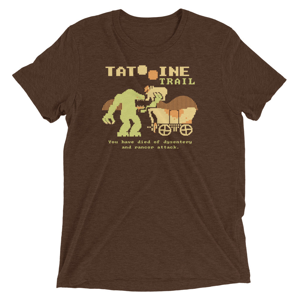 Tatooine Trail Men's Tri-Blend Tee Hoodie, Sweatshirt | CoreVibeTees.com (Image 4)