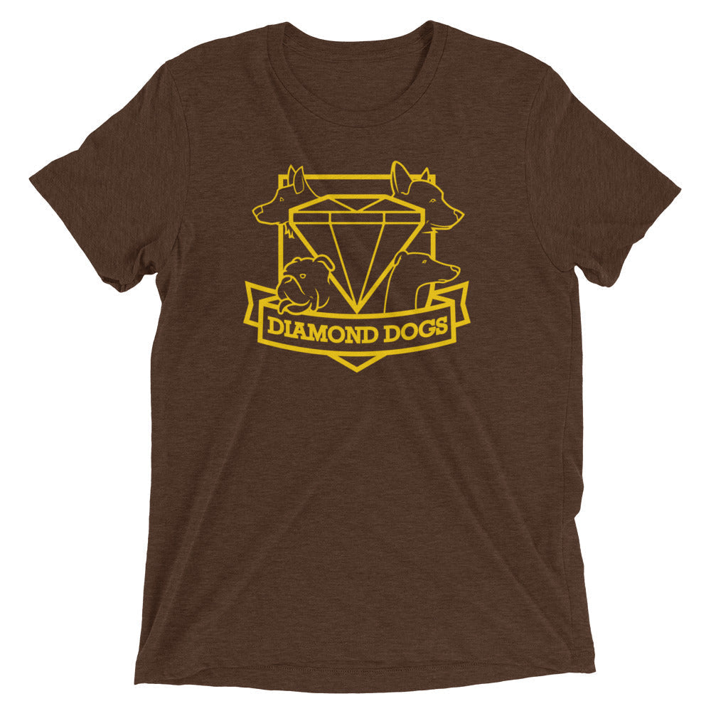 Diamond Dogs Men's Tri-Blend Tee Hoodie, Sweatshirt | CoreVibeTees.com (Image 4)