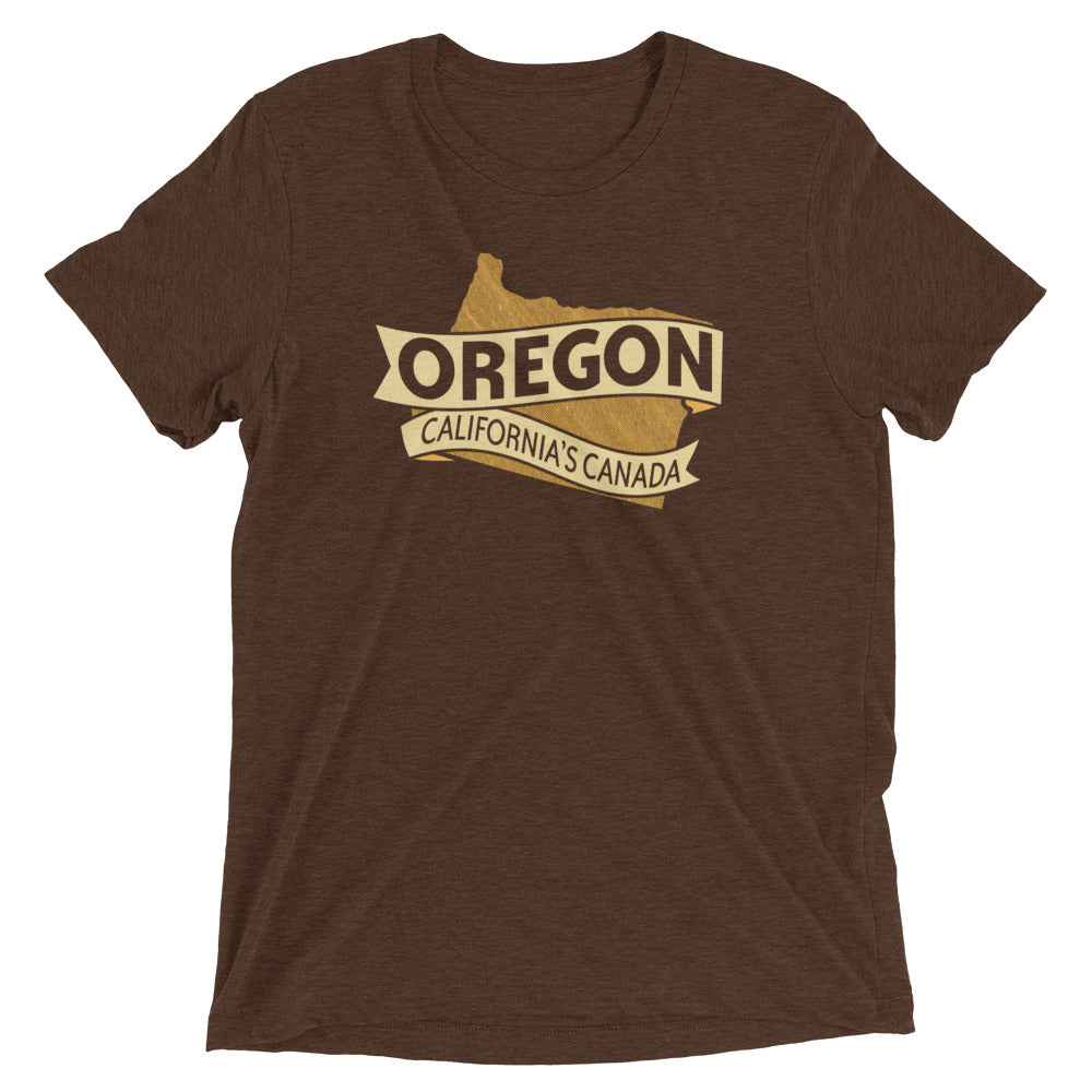 Oregon California's Canada Men's Tri-Blend Tee Hoodie, Sweatshirt | CoreVibeTees.com (Image 2)