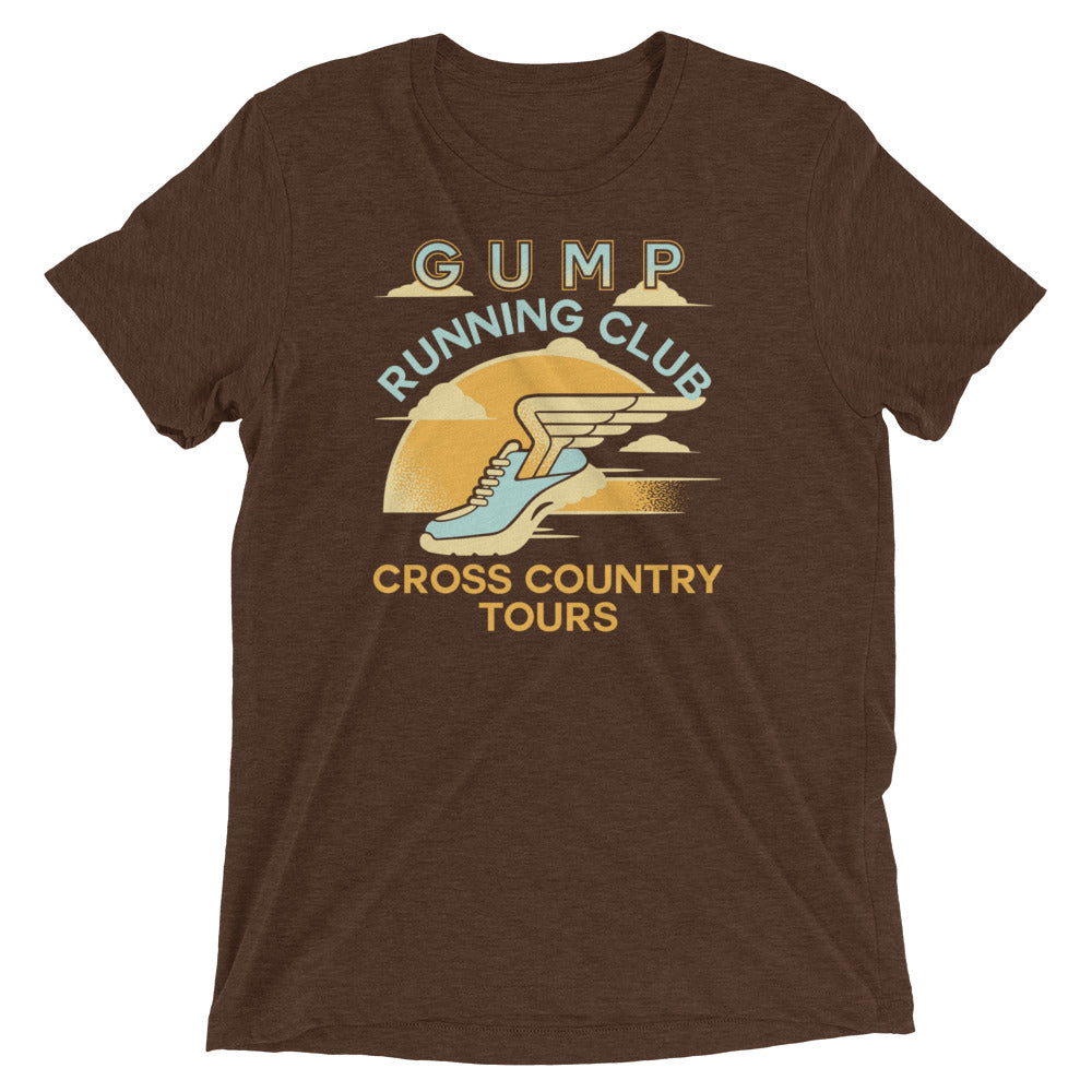 Gump Running Club Men's Tri-Blend Tee Hoodie, Sweatshirt | CoreVibeTees.com (Image 5)