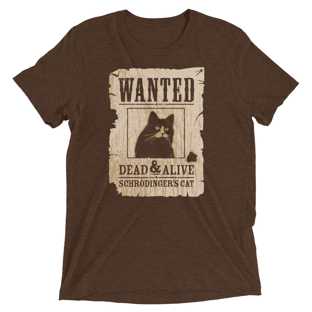 Wanted Dead And Alive Men's Tri-Blend Tee Hoodie, Sweatshirt | CoreVibeTees.com (Image 3)