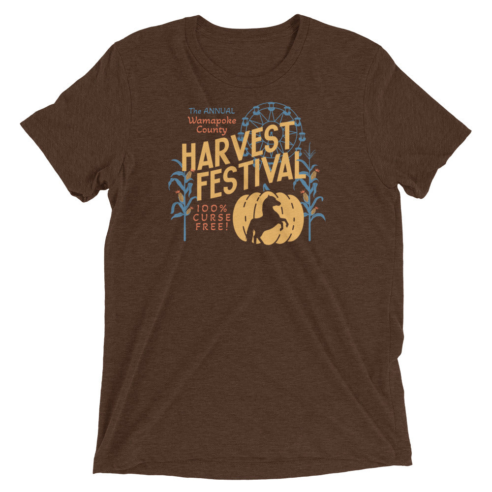 Wamapoke County Harvest Festival Men's Tri-Blend Tee Hoodie, Sweatshirt | CoreVibeTees.com (Image 3)