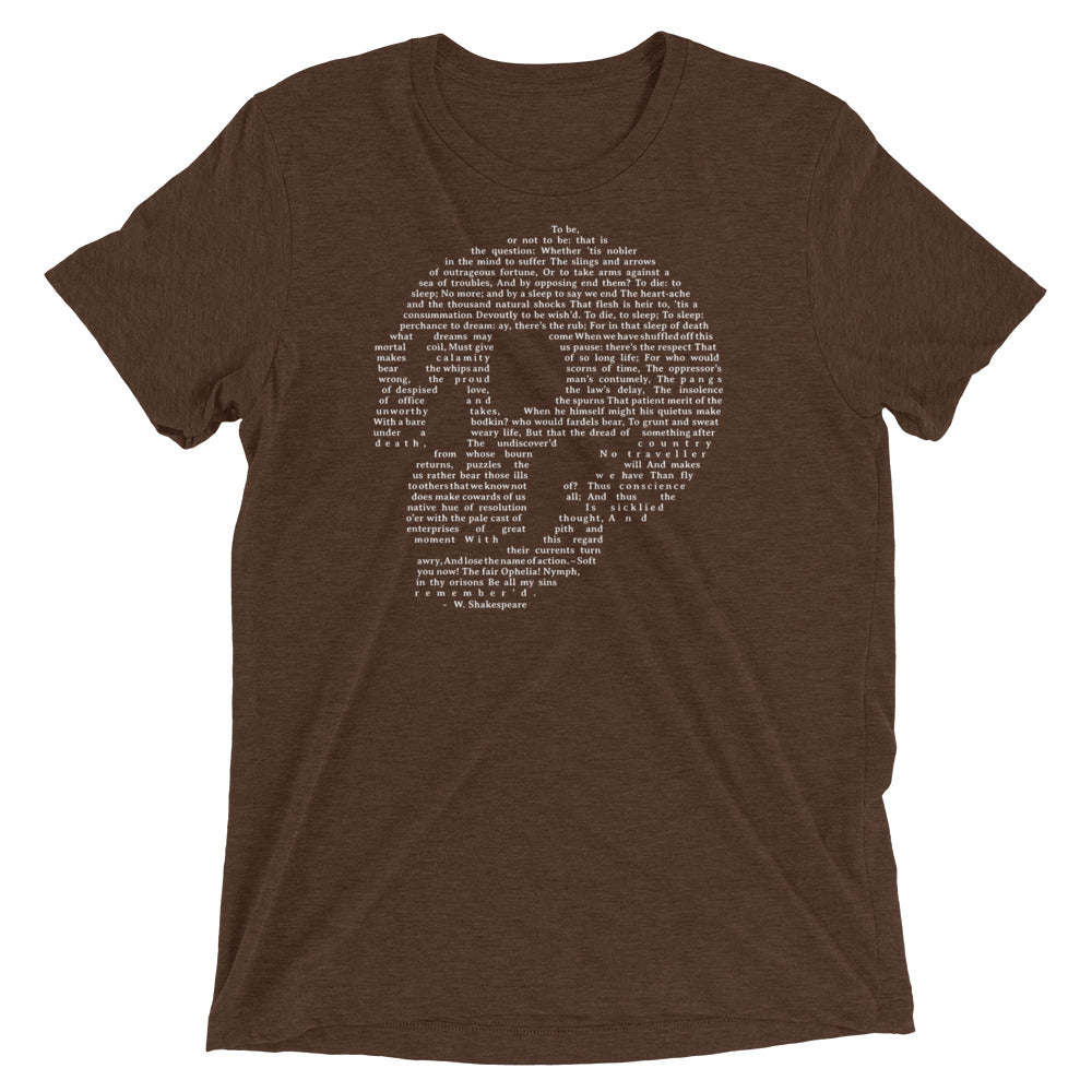 Hamlet Soliloquy Men's Tri-Blend Tee Hoodie, Sweatshirt | CoreVibeTees.com (Image 3)