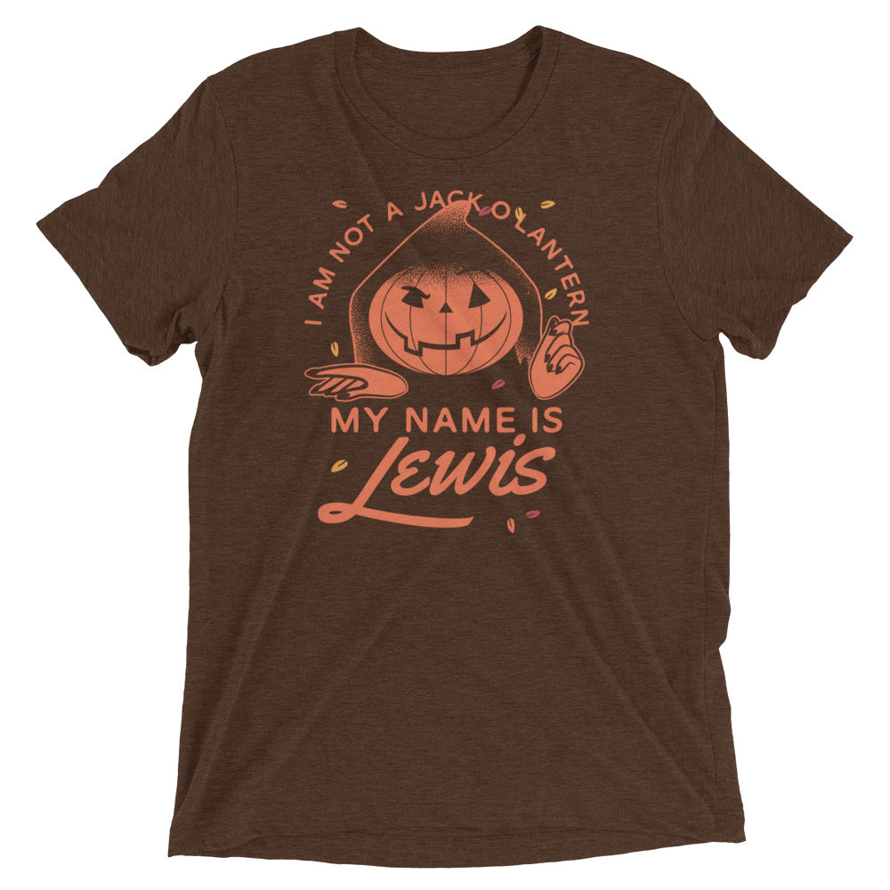 My Name Is Lewis Men's Tri-Blend Tee Hoodie, Sweatshirt | CoreVibeTees.com (Image 3)