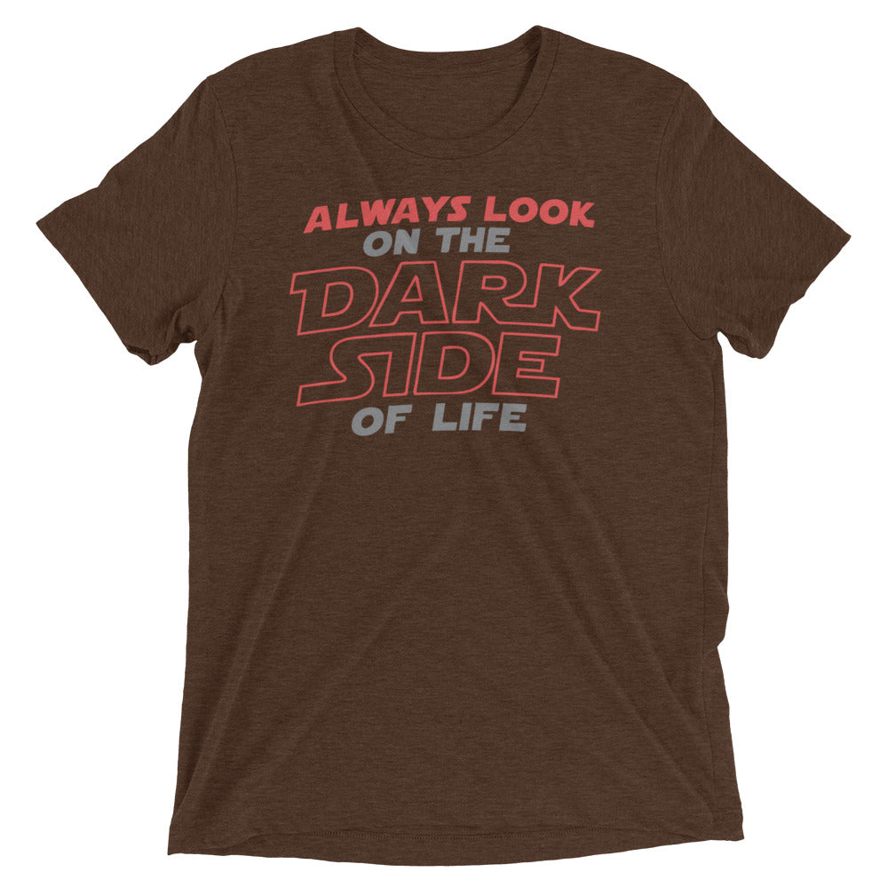 Always Look On The Dark Side Of Life Men's Tri-Blend Tee Hoodie, Sweatshirt | CoreVibeTees.com (Image 2)